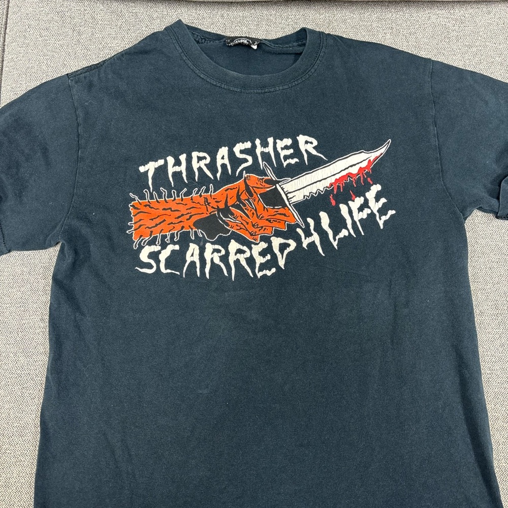 Thrasher 'Scarred 4 Life' Graphic Tee